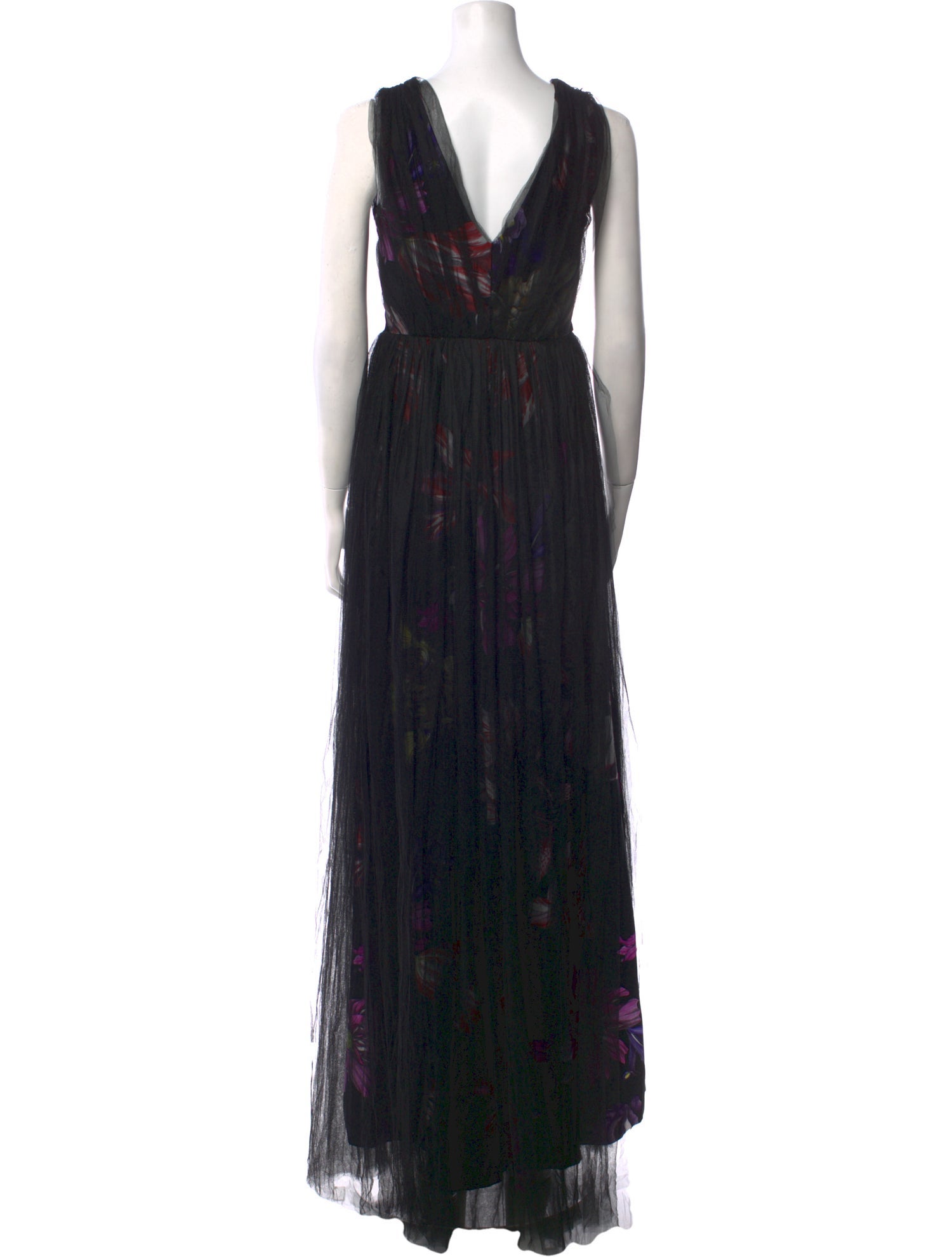 La Petite Robe di Chiara Boni Floral Print Long Dress