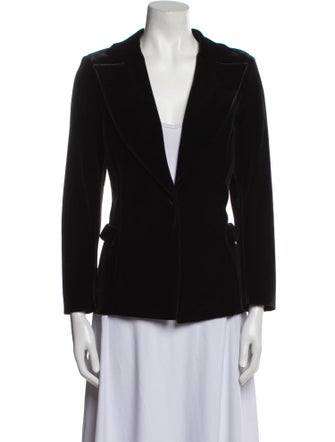 La Petite Robe di Chiara Boni Velour Blazer