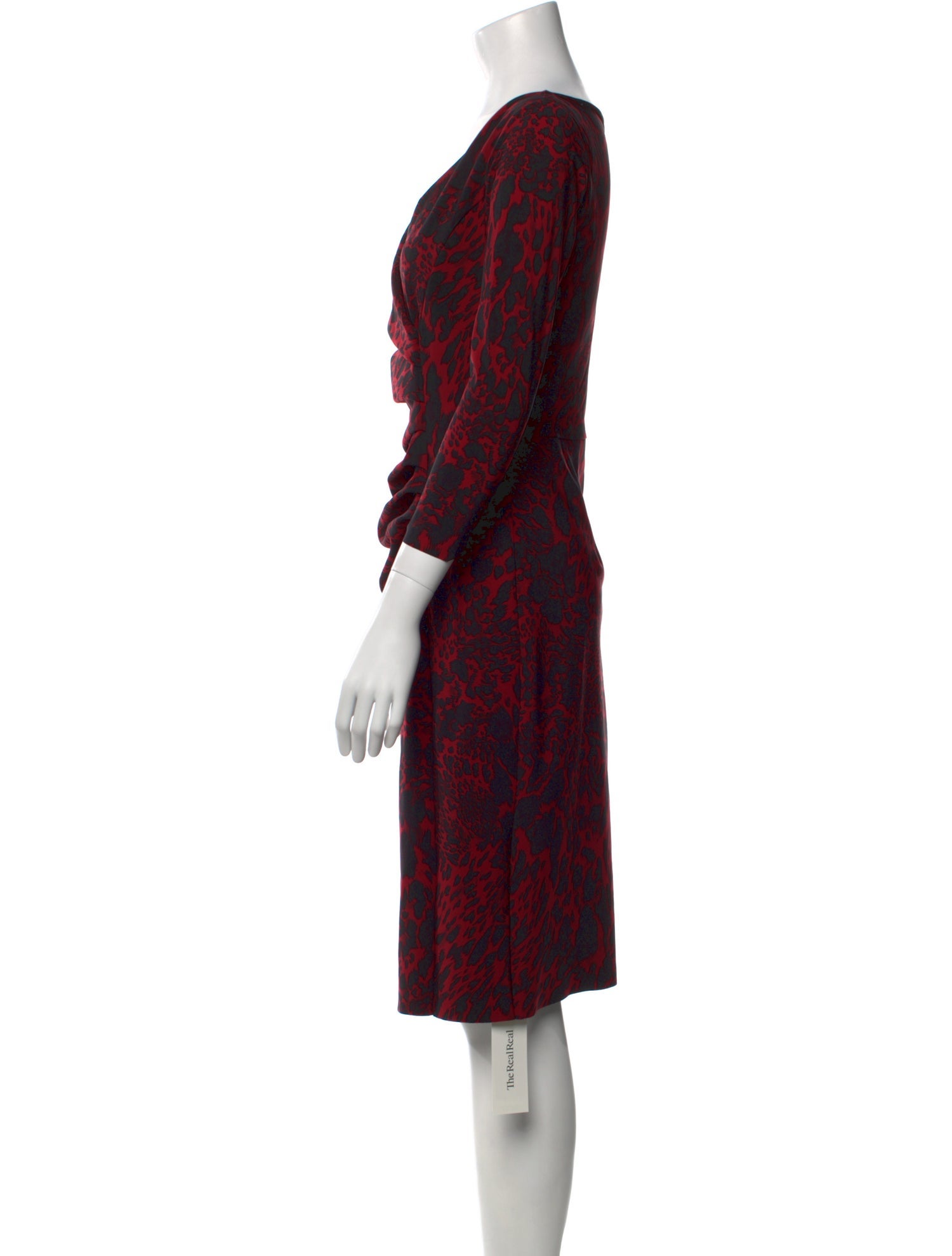 La Petite Robe di Chiara Boni Printed Knee-Length Dress