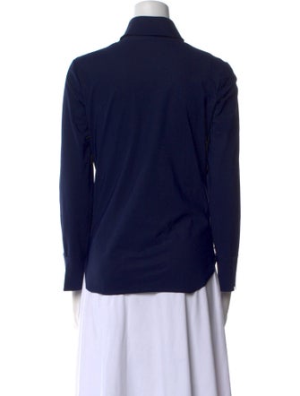 La Petite Robe di Chiara Boni V-Neck Long Sleeve Blouse