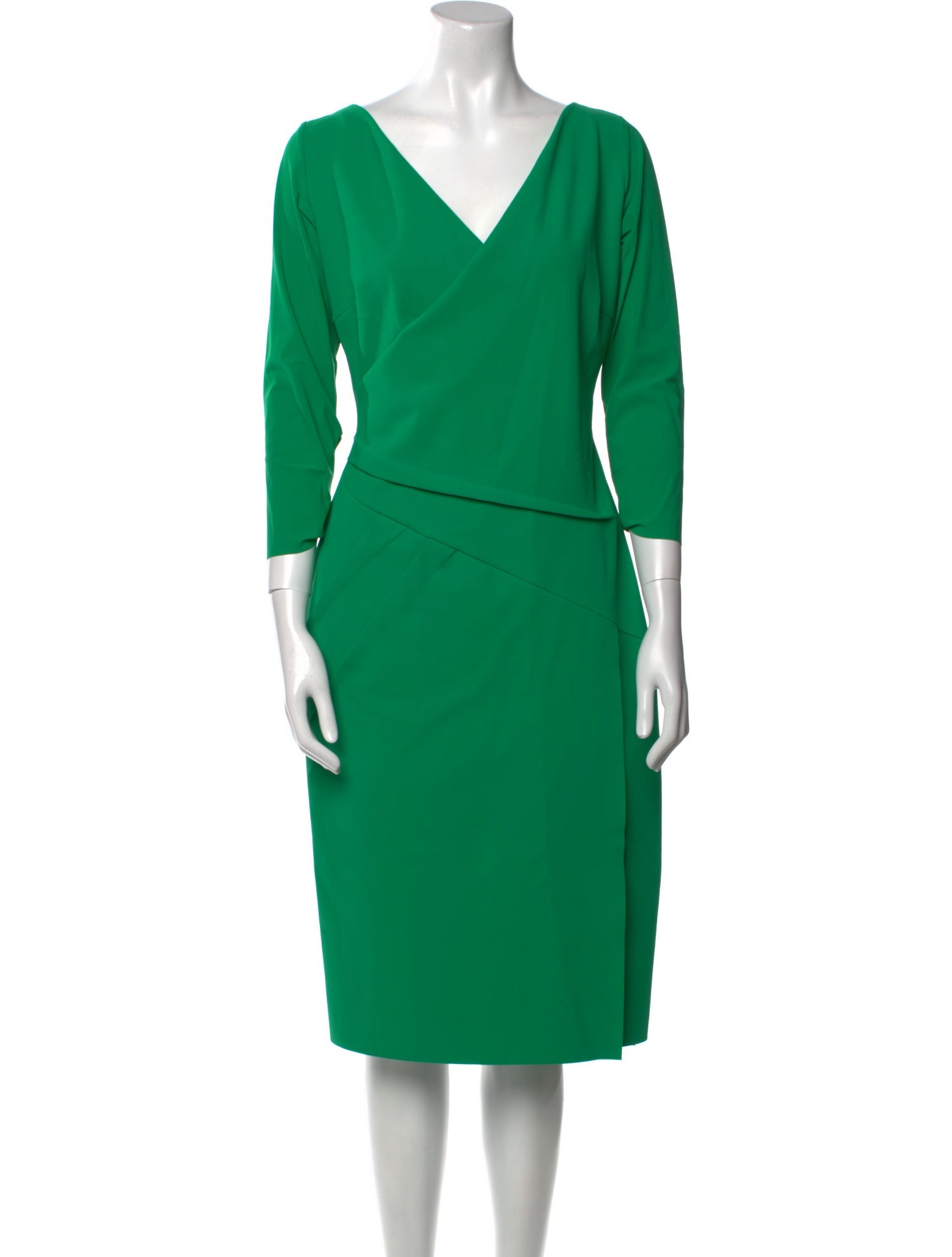 La Petite Robe di Chiara Boni V-Neck Midi Length Dress