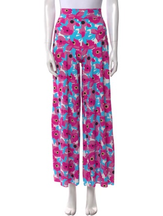 La Petite Robe di Chiara Boni Printed Wide Leg Pants