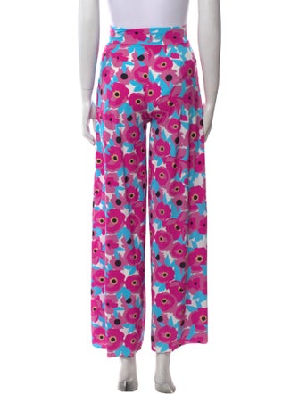 La Petite Robe di Chiara Boni Printed Wide Leg Pants