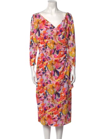 La Petite Robe di Chiara Boni Floral Print Midi Length Dress