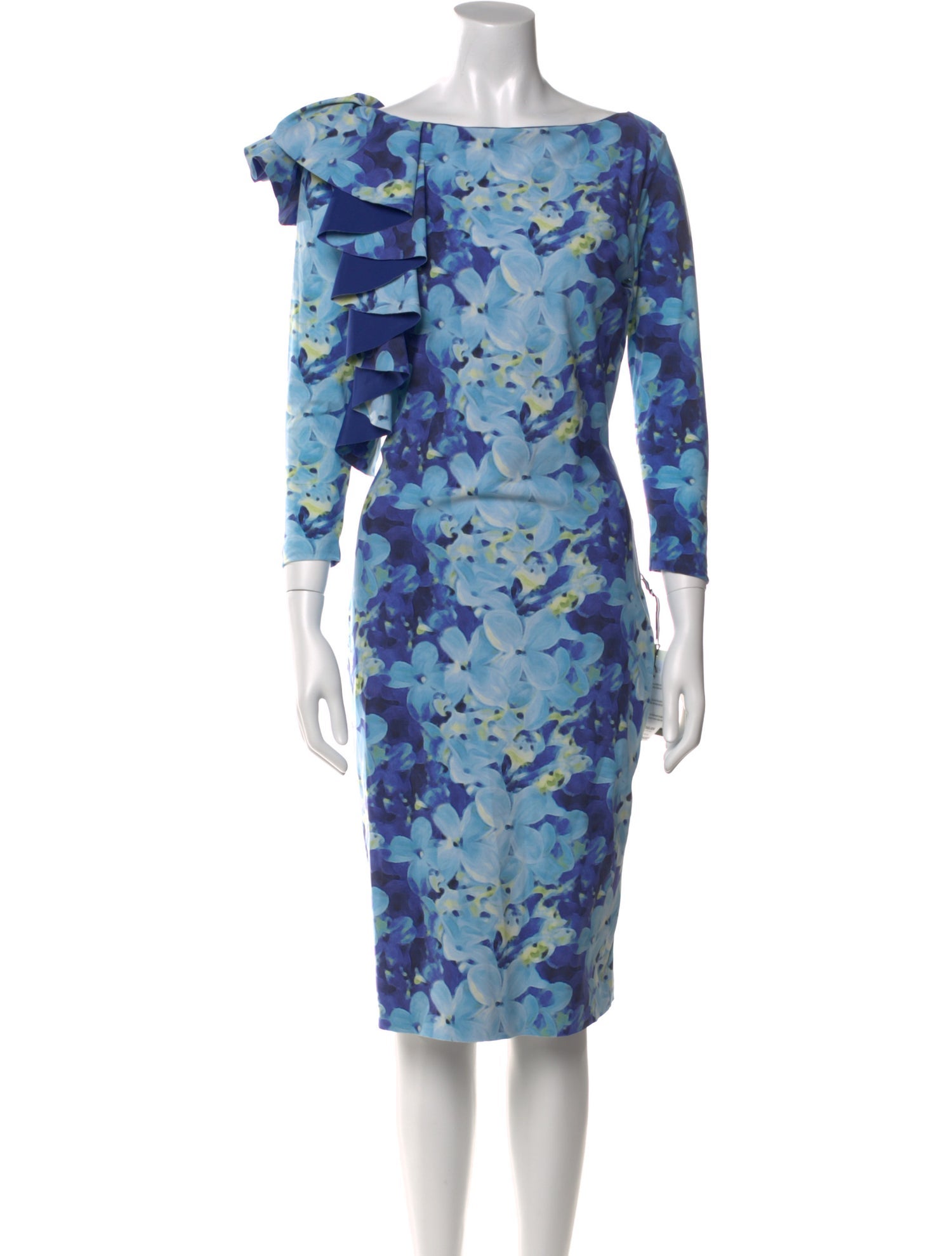 La Petite Robe di Chiara Boni Floral Print Knee-Length Dress
