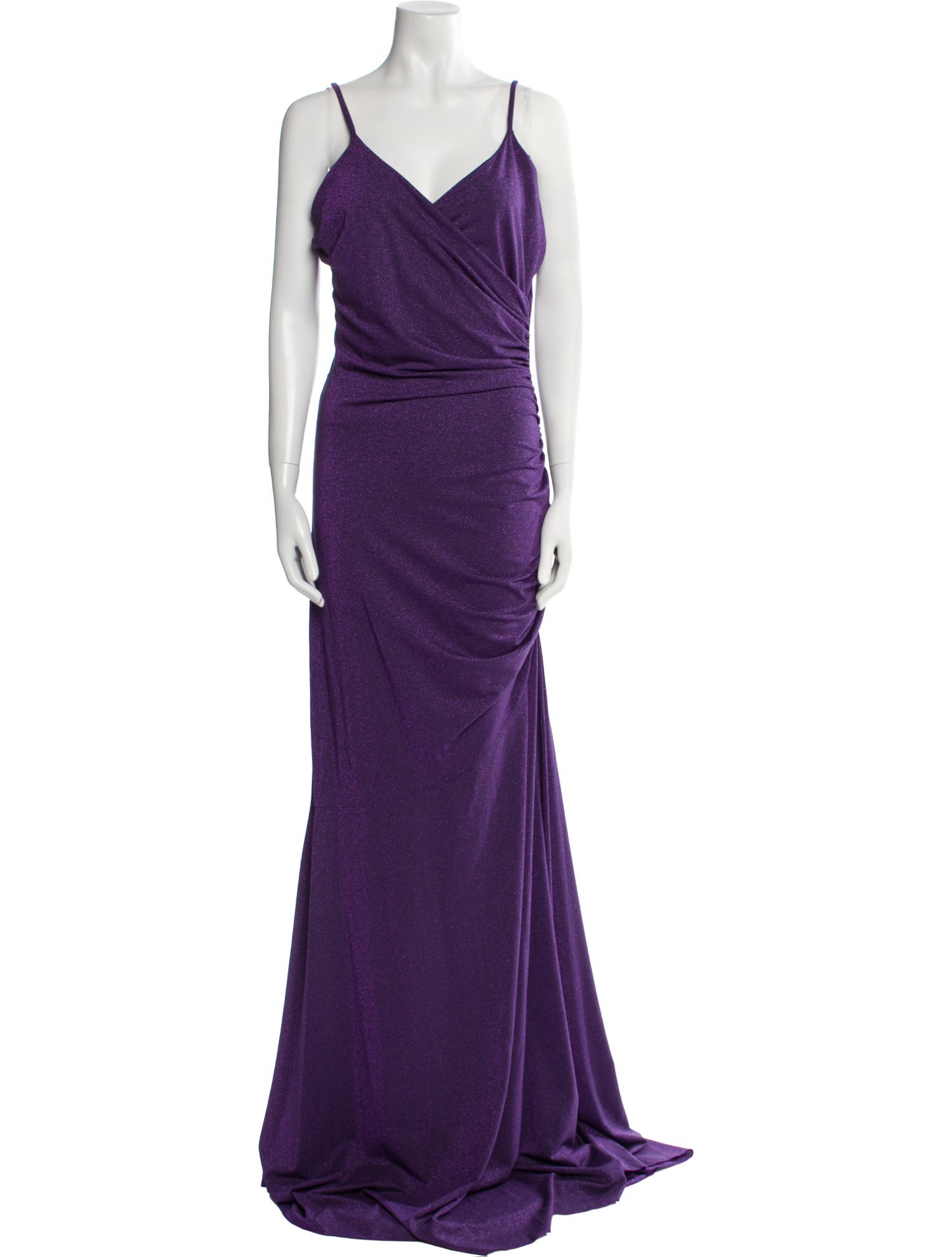 La Petite Robe di Chiara Boni V-Neck Long Dress w/ Tags