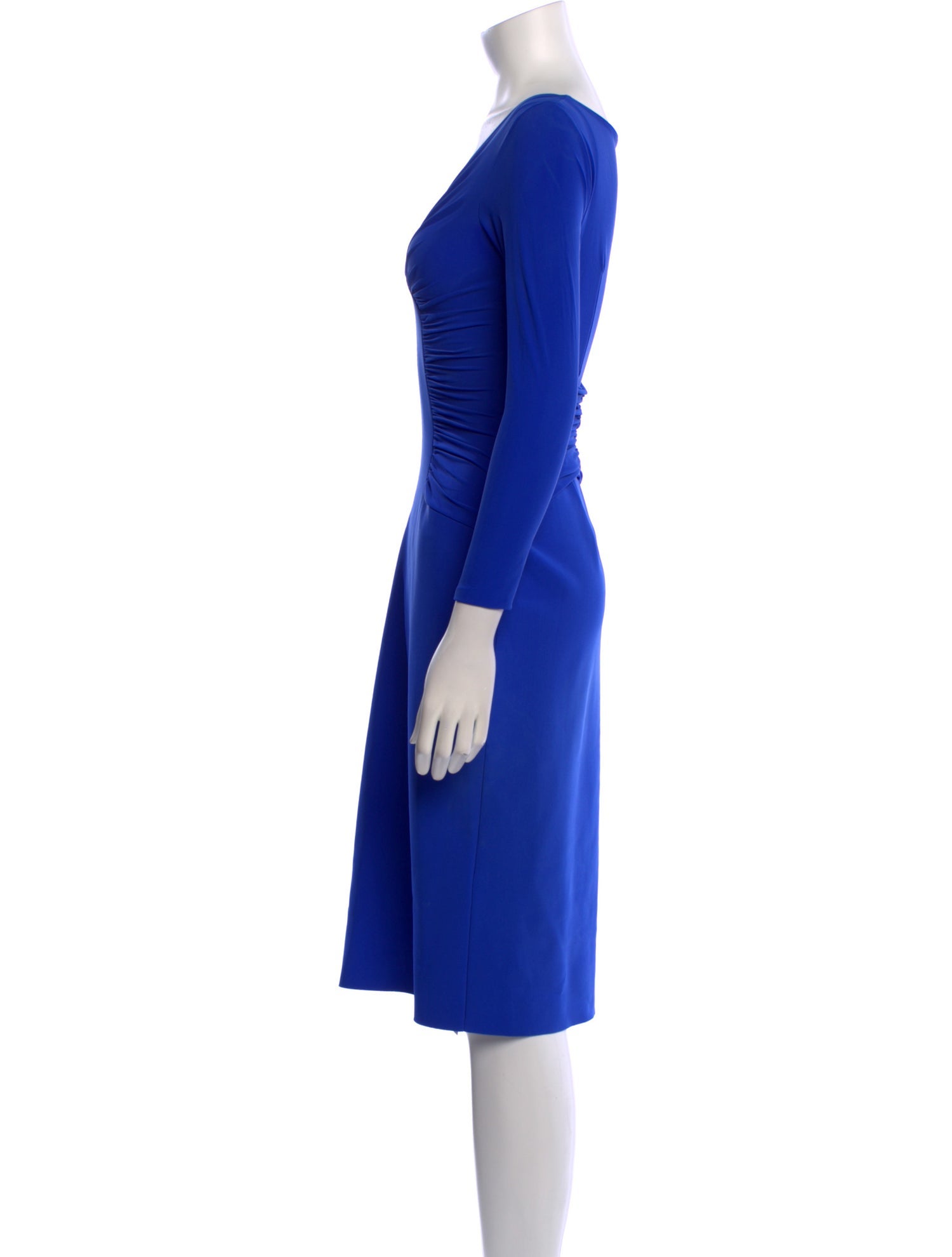 La Petite Robe di Chiara Boni V-Neck Knee-Length Dress