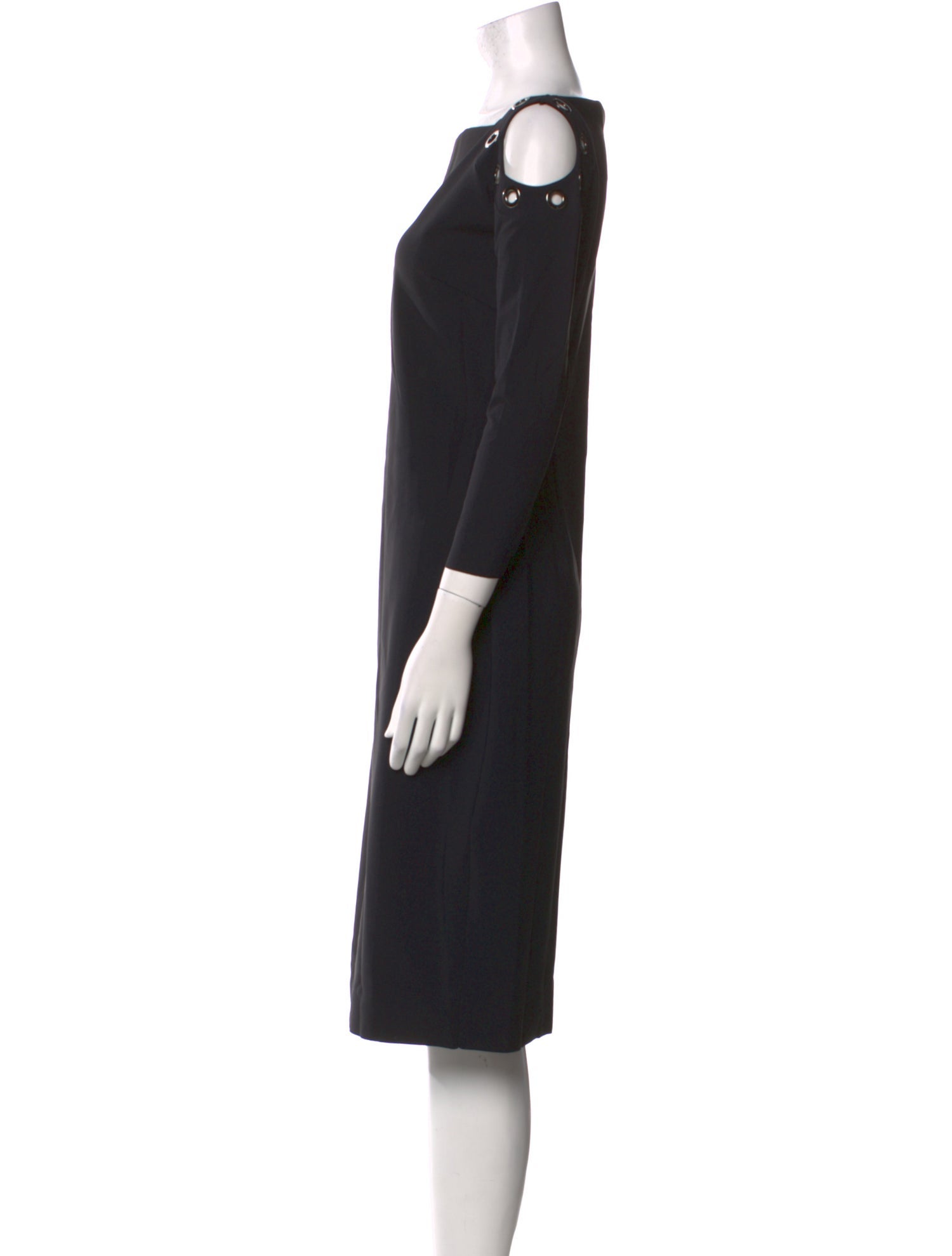 La Petite Robe di Chiara Boni Bateau Neckline Knee-Length Dress