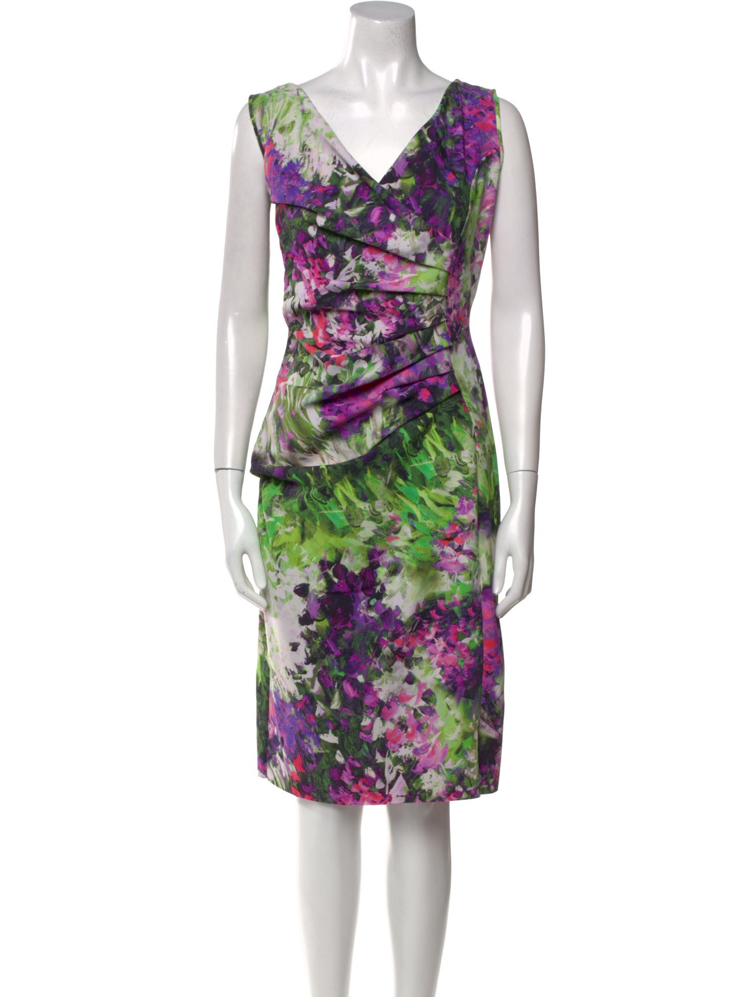 La Petite Robe di Chiara Boni Printed Knee-Length Dress