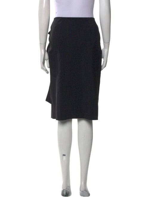 La Petite Robe di Chiara Boni Pleated Accents Knee-Length Skirt