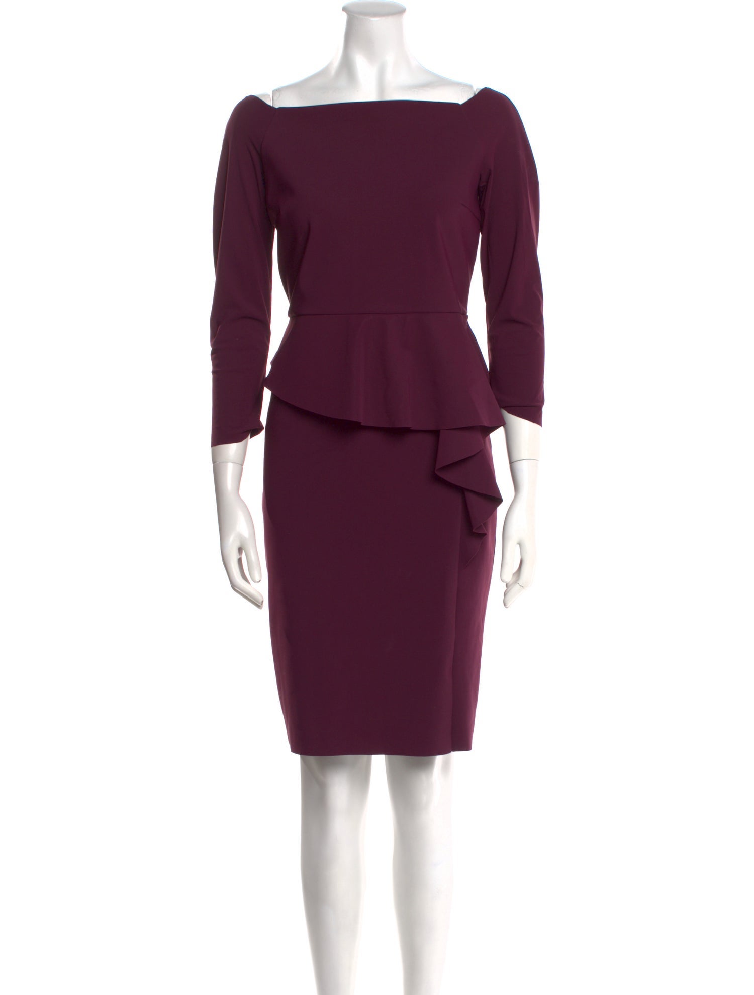 La Petite Robe di Chiara Boni Bateau Neckline Mini Dress