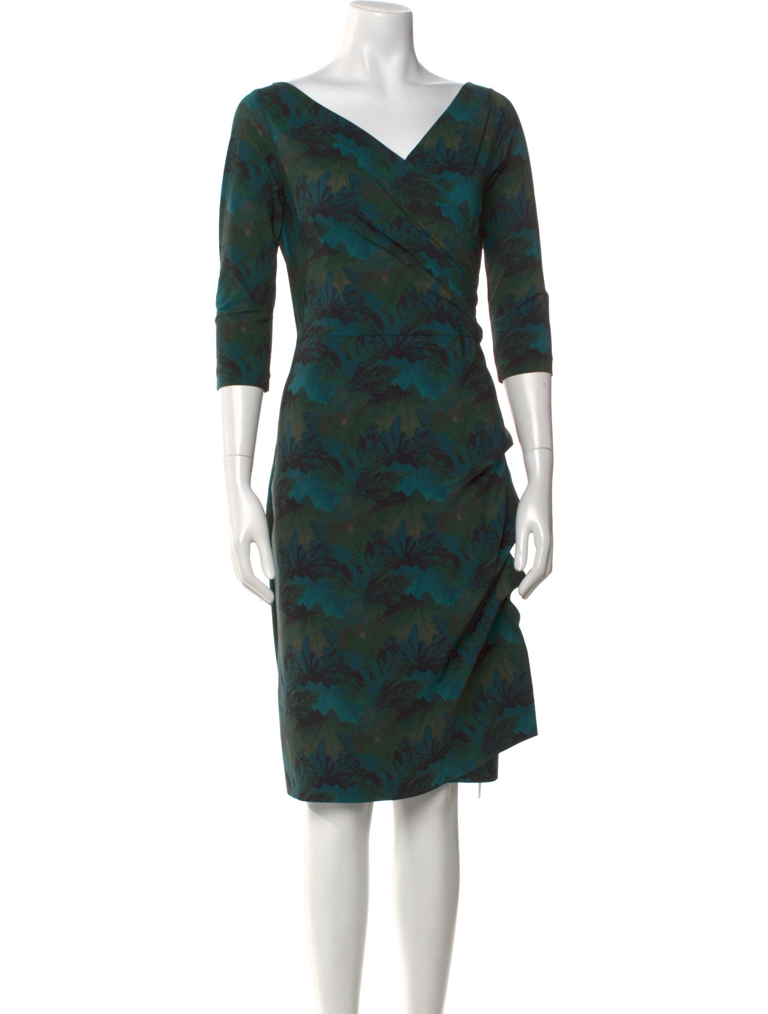 La Petite Robe di Chiara Boni Floral Print Knee-Length Dress