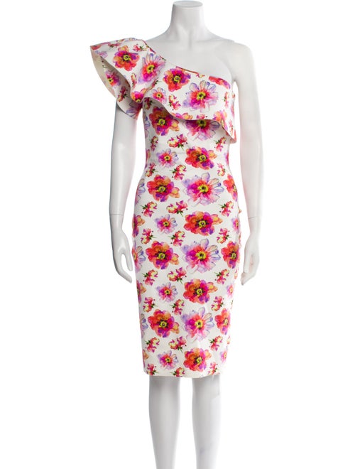 La Petite Robe di Chiara Boni Floral Print Knee-Length Dress