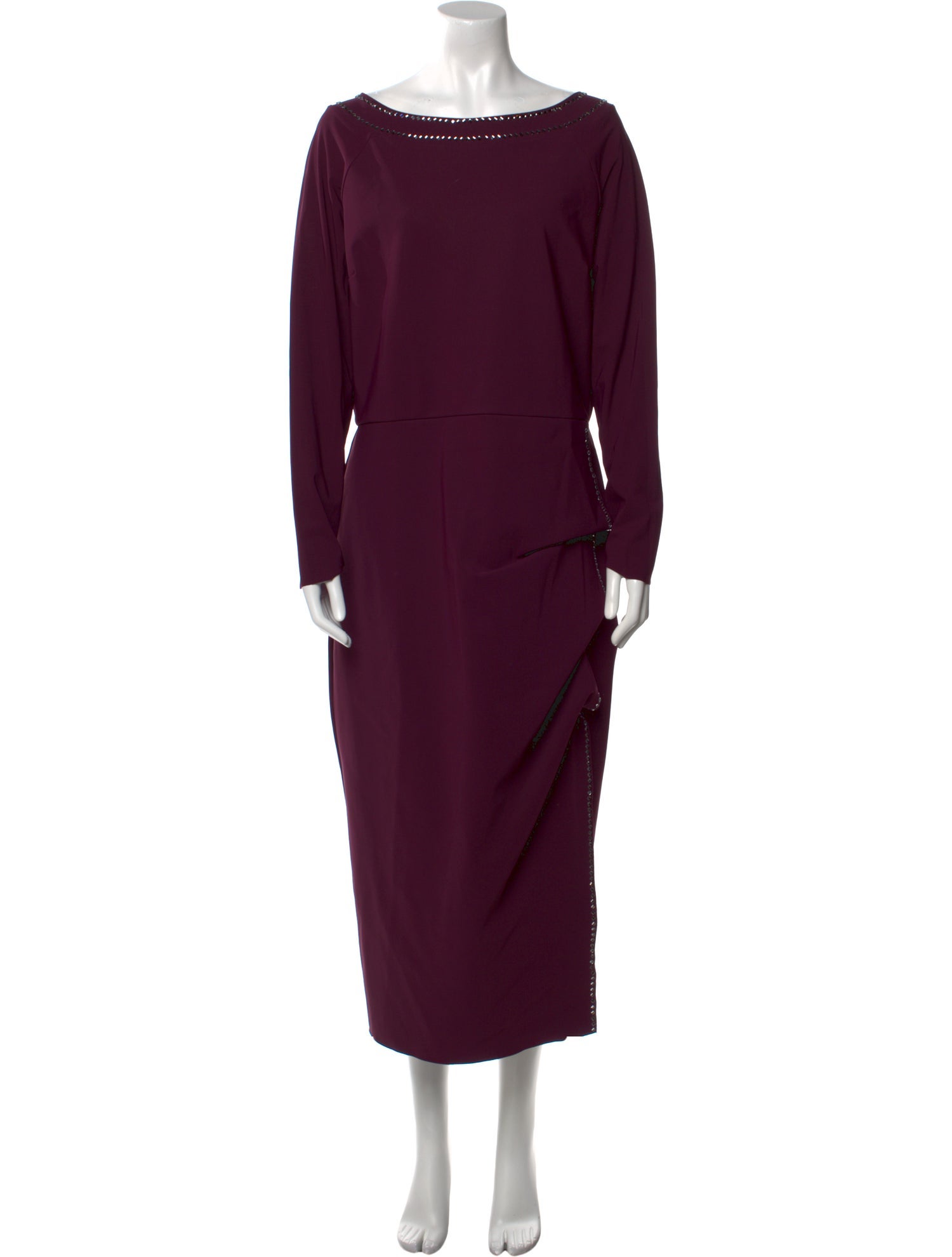 La Petite Robe di Chiara Boni Bateau Neckline Long Dress