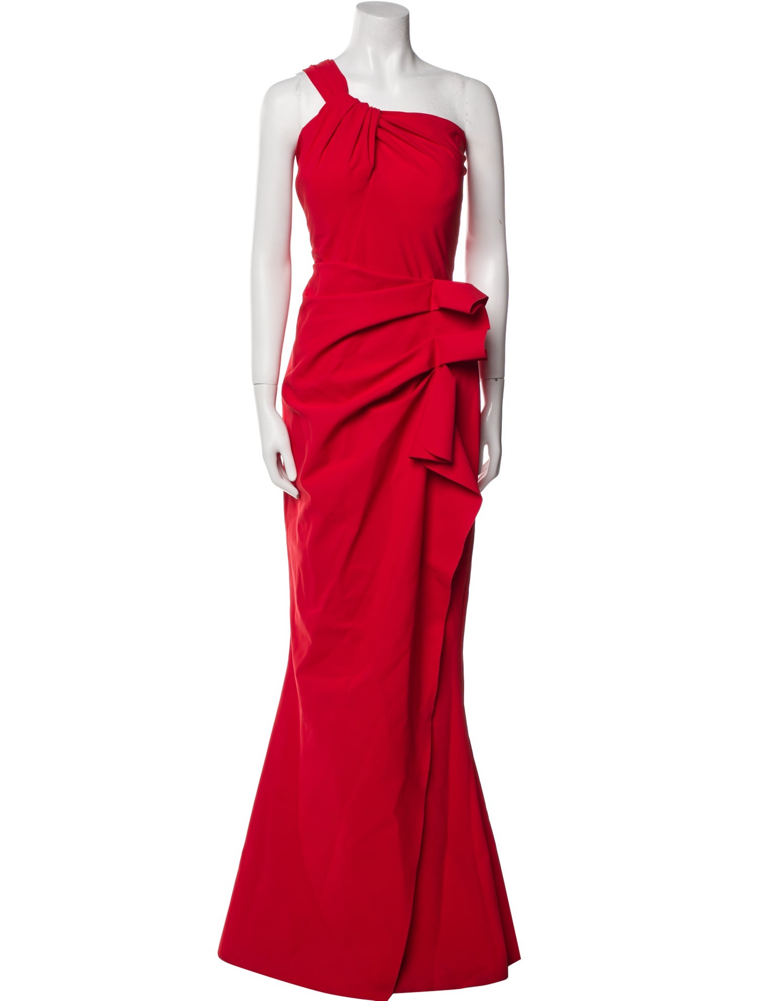 La Petite Robe di Chiara Boni One-Shoulder Long Dress w/ Tags