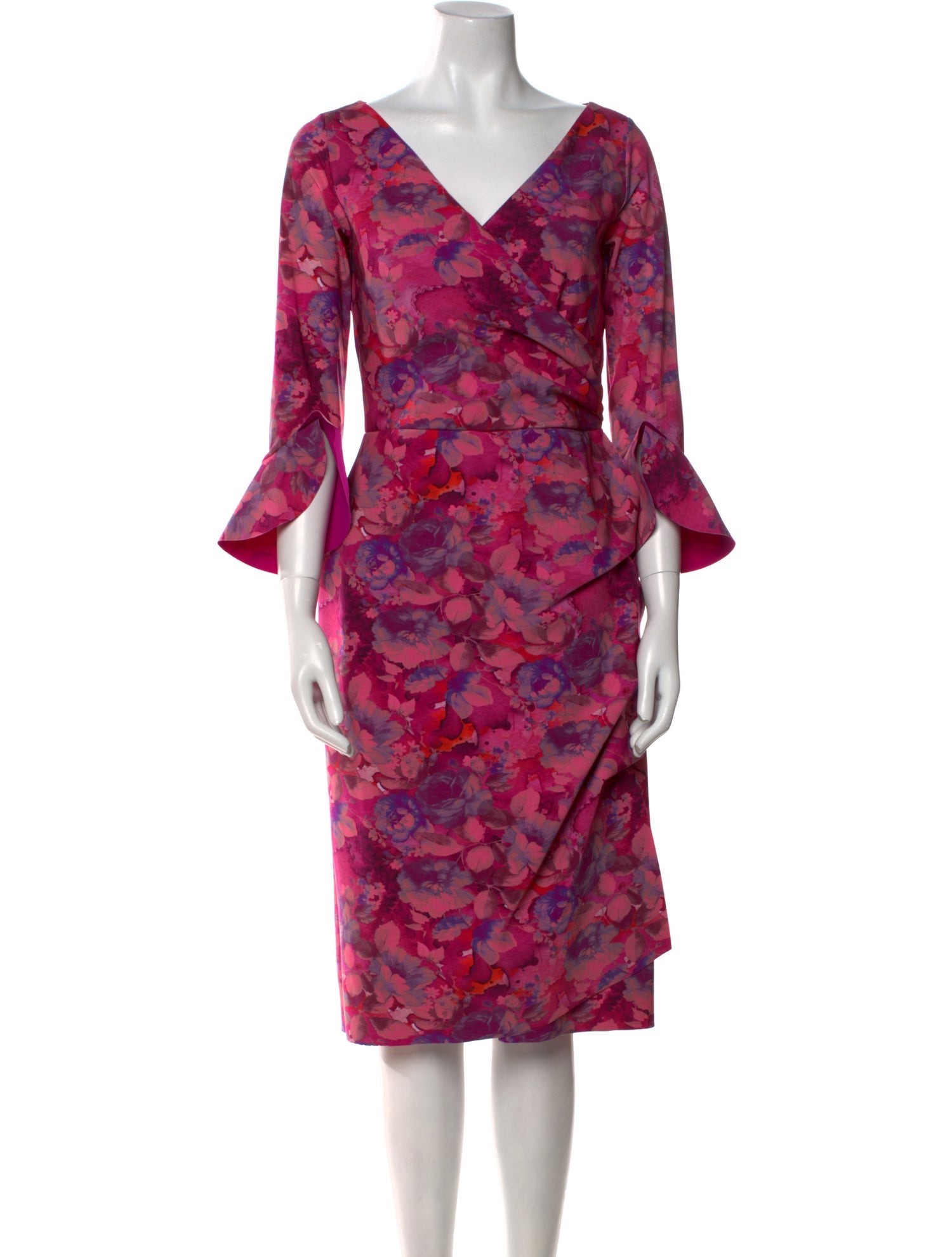 La Petite Robe di Chiara Boni Floral Print Midi Length Dress