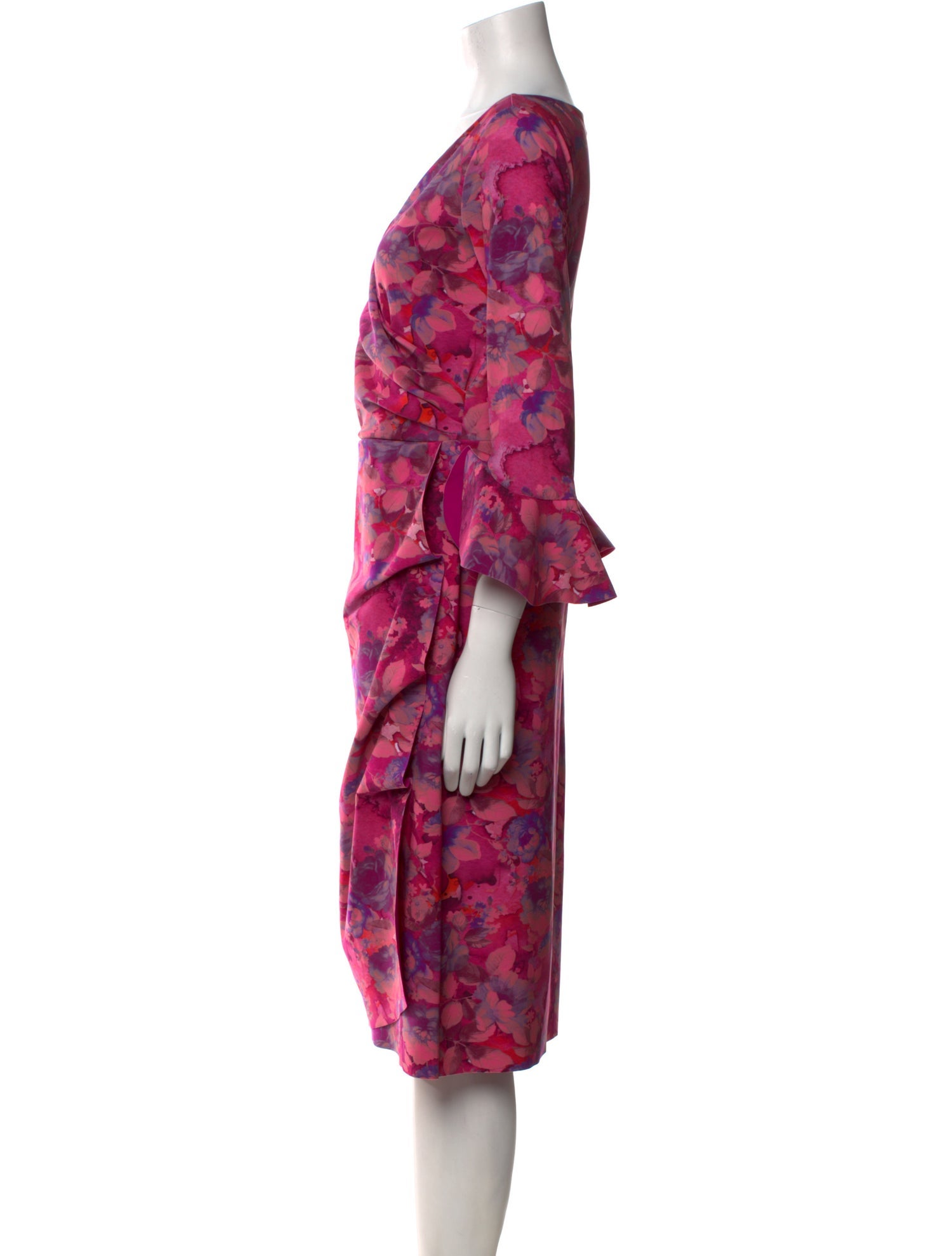La Petite Robe di Chiara Boni Floral Print Midi Length Dress