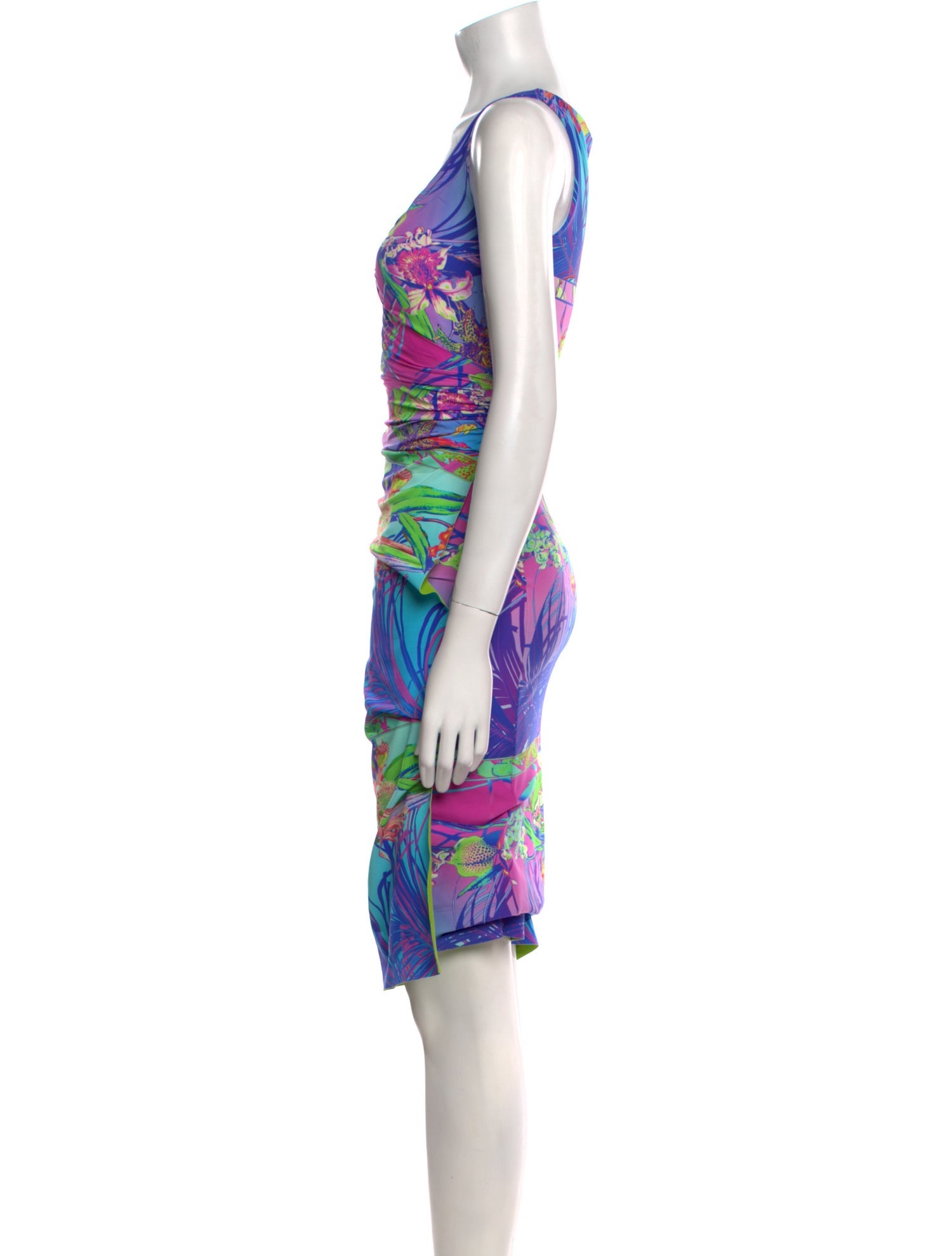 La Petite Robe di Chiara Boni Printed Knee-Length Dress