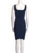 La Petite Robe di Chiara Boni Square Neckline Mini Dress