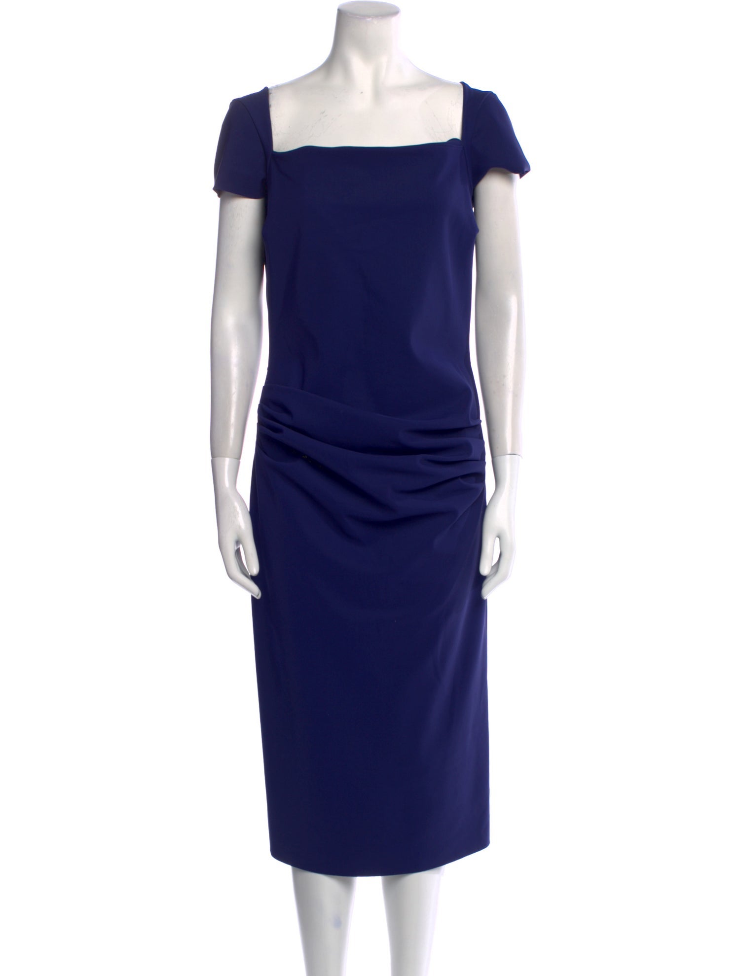 La Petite Robe di Chiara Boni Square Neckline Midi Length Dress w/ Tags