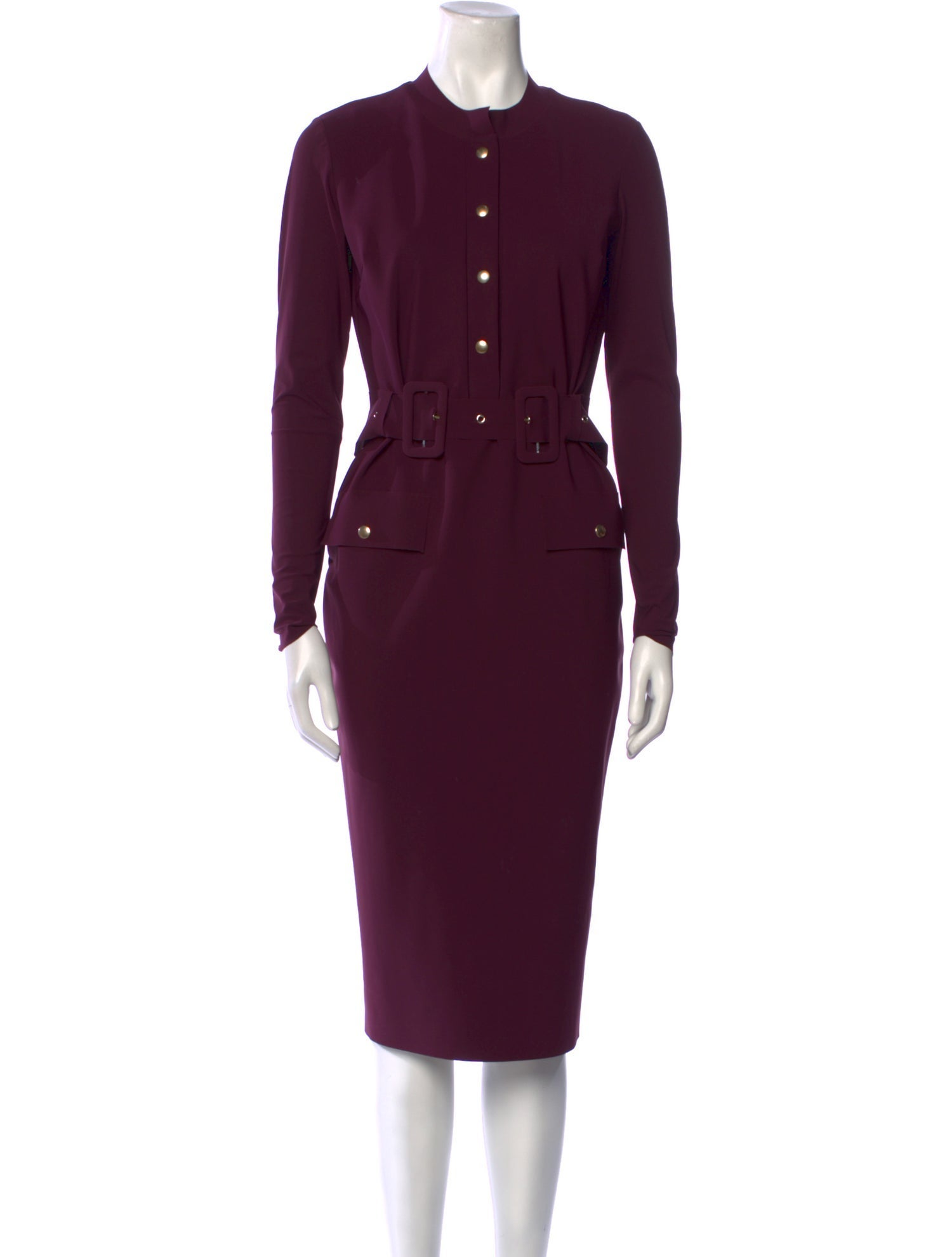 La Petite Robe di Chiara Boni Crew Neck Midi Length Dress