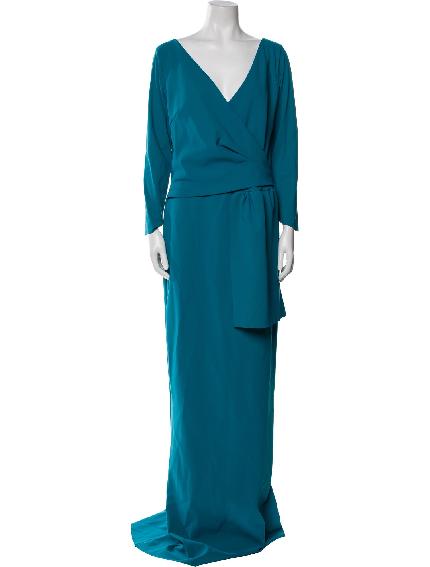 La Petite Robe di Chiara Boni V-Neck Long Dress