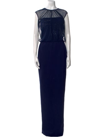 La Petite Robe di Chiara Boni Crew Neck Long Dress