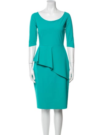 La Petite Robe di Chiara Boni Bateau Neckline Knee-Length Dress