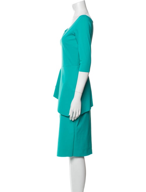 La Petite Robe di Chiara Boni Bateau Neckline Knee-Length Dress