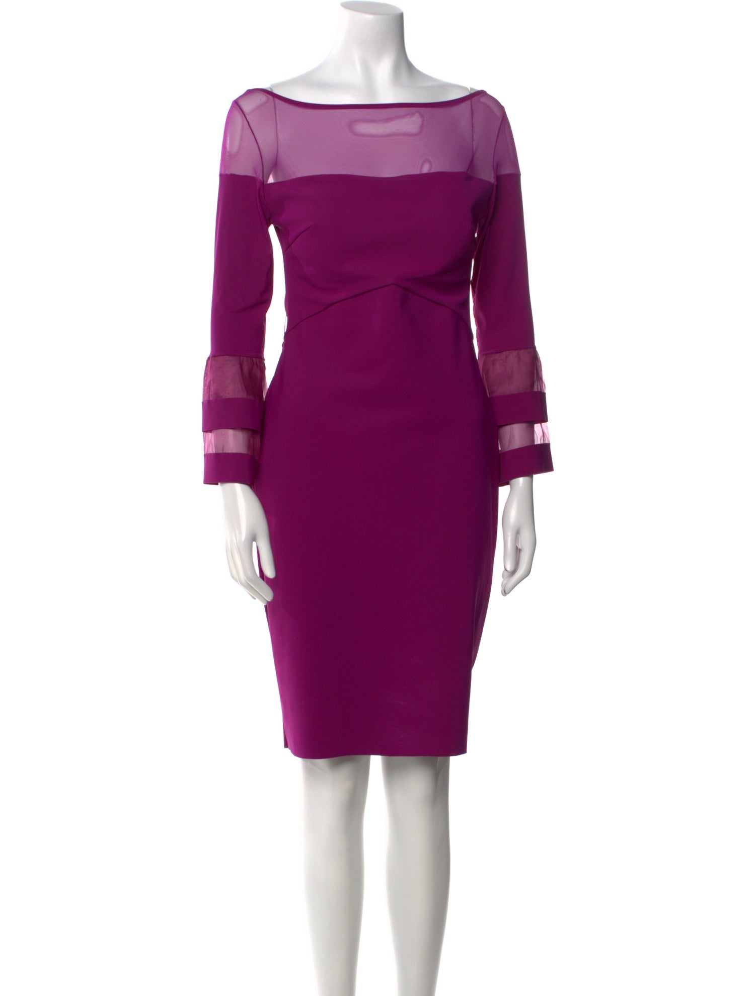 La Petite Robe di Chiara Boni Bateau Neckline Mini Dress