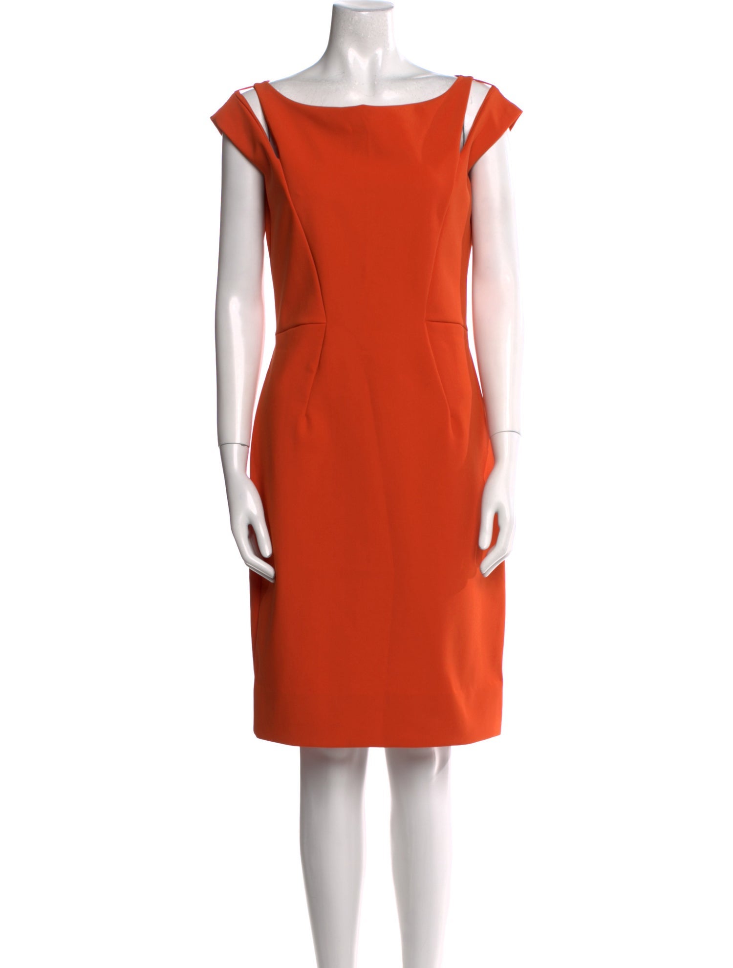 La Petite Robe di Chiara Boni Bateau Neckline Knee-Length Dress