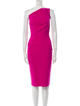 La Petite Robe di Chiara Boni One-Shoulder Knee-Length Dress