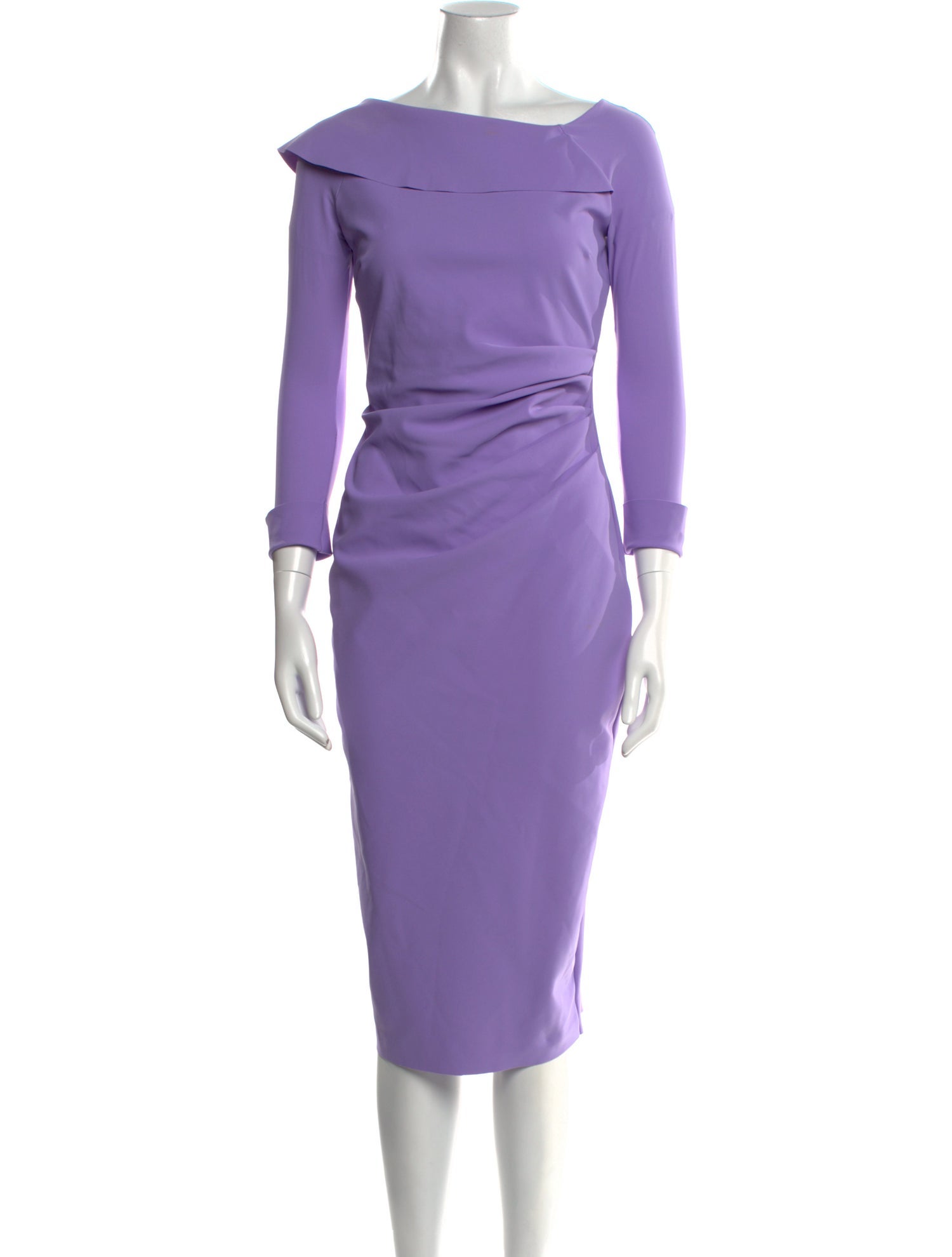 La Petite Robe di Chiara Boni Bateau Neckline Midi Length Dress