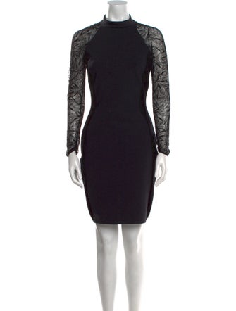 La Petite Robe di Chiara Boni Mock Neck Mini Dress