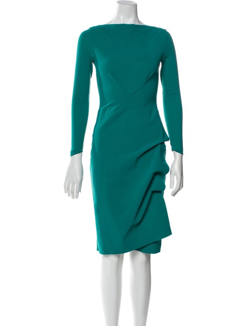 La Petite Robe di Chiara Boni Bateau Neckline Knee-Length Dress