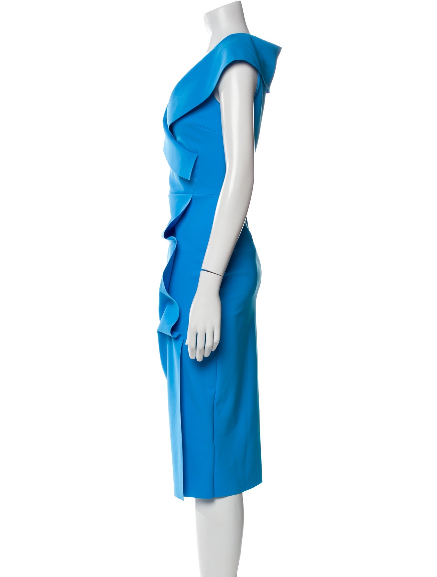 La Petite Robe di Chiara Boni Neoprene Midi Length Dress