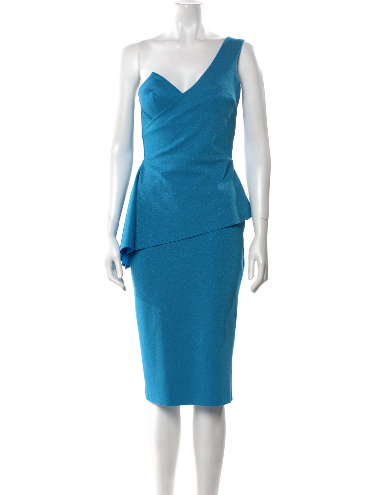 La Petite Robe di Chiara Boni One-Shoulder Midi Length Dress