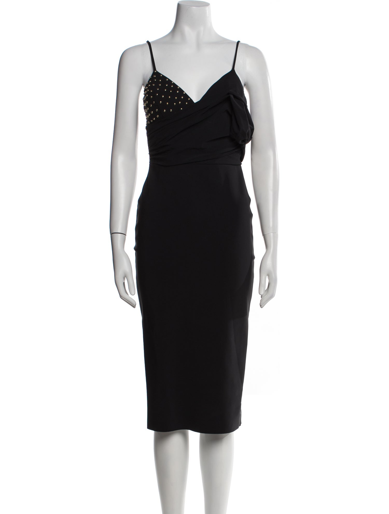 La Petite Robe di Chiara Boni V-Neck Midi Length Dress