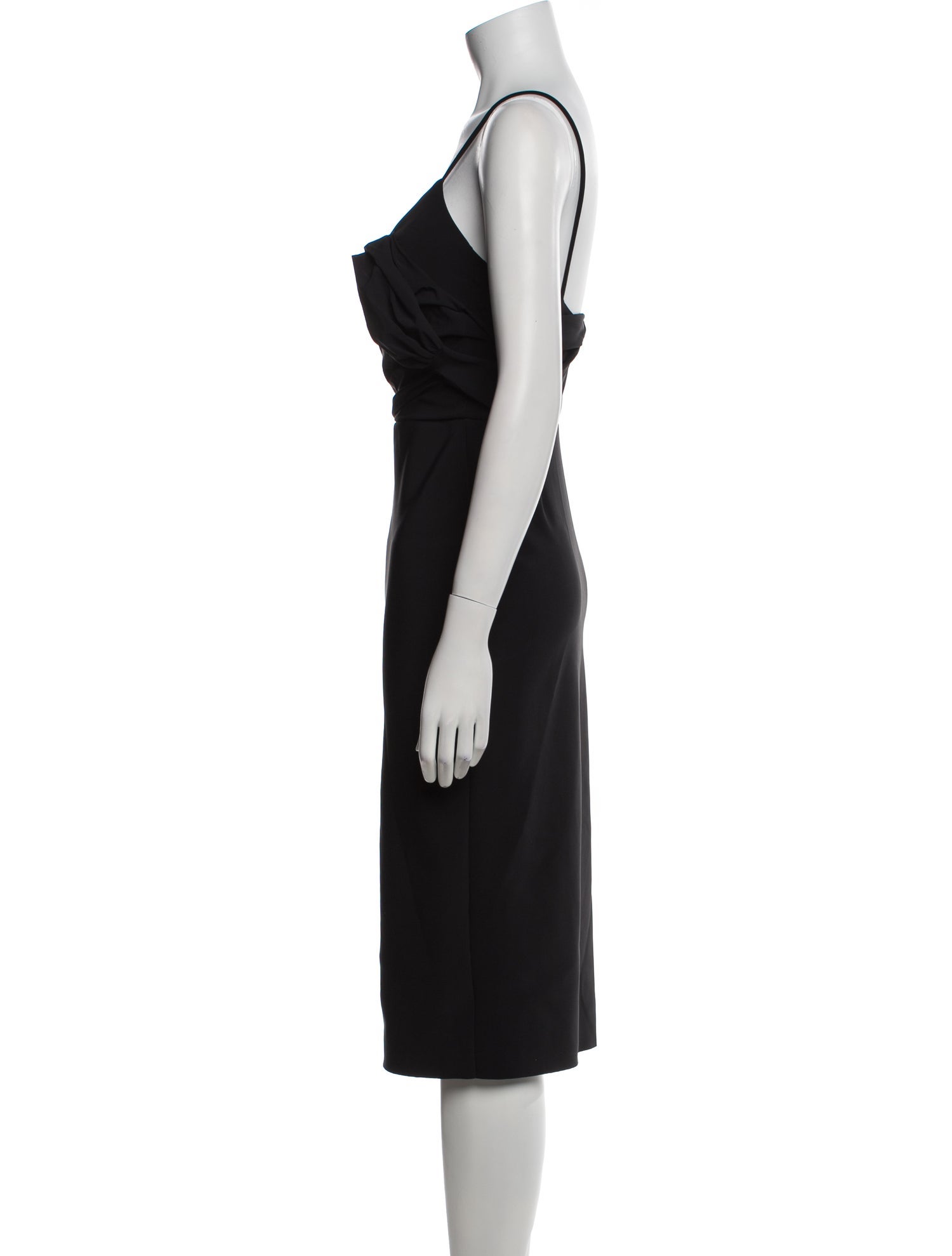La Petite Robe di Chiara Boni V-Neck Midi Length Dress