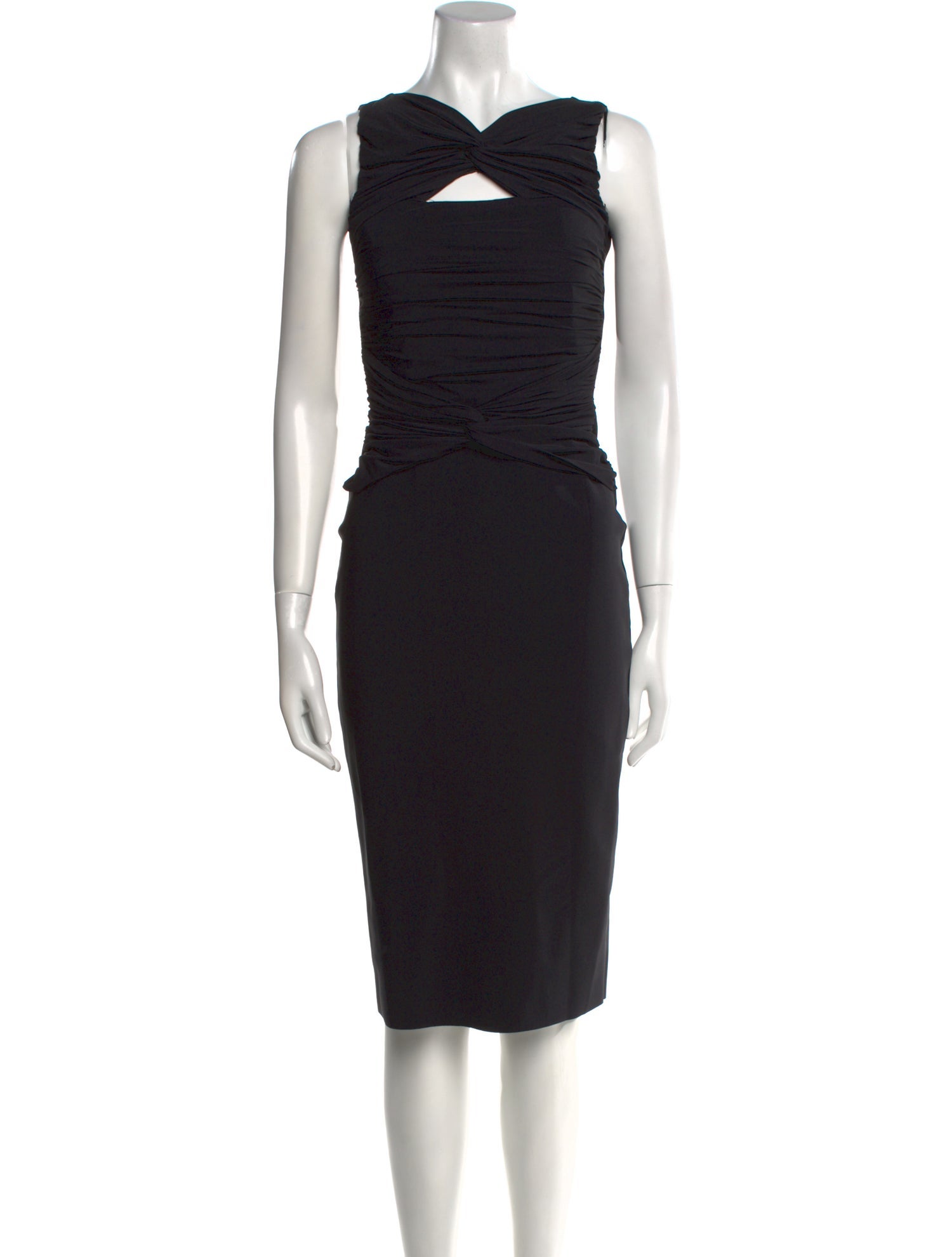 La Petite Robe di Chiara Boni V-Neck Midi Length Dress