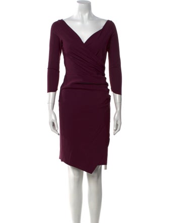 La Petite Robe di Chiara Boni Nylon Knee-Length Dress