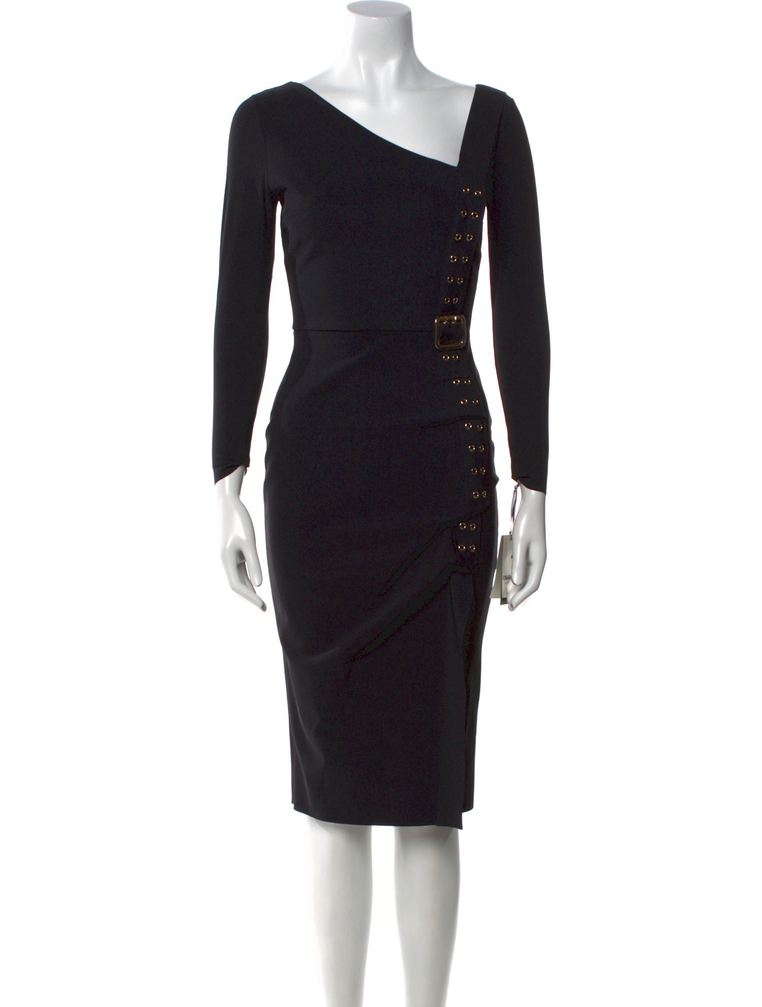 La Petite Robe di Chiara Boni One-Shoulder Knee-Length Dress