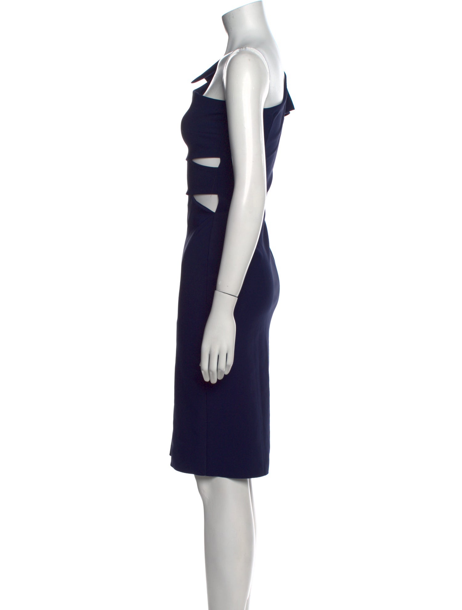 La Petite Robe di Chiara Boni One-Shoulder Knee-Length Dress