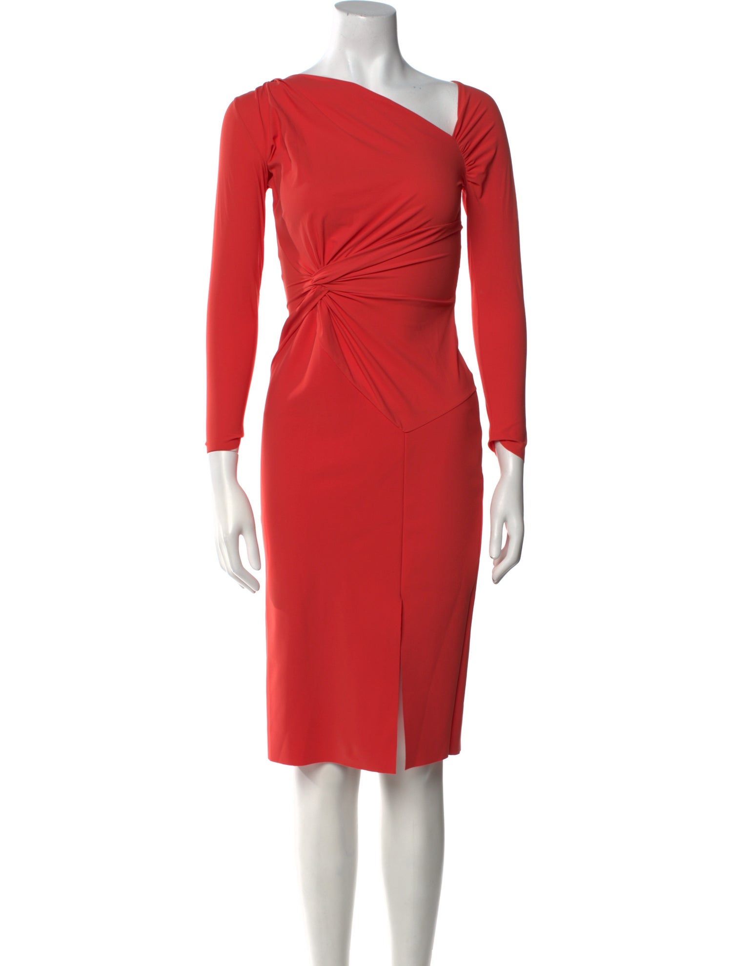 La Petite Robe di Chiara Boni One-Shoulder Knee-Length Dress