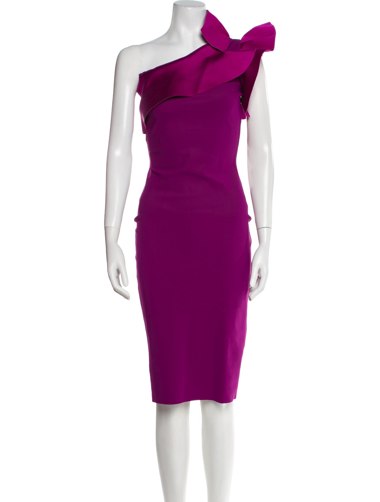 La Petite Robe di Chiara Boni One-Shoulder Midi Length Dress