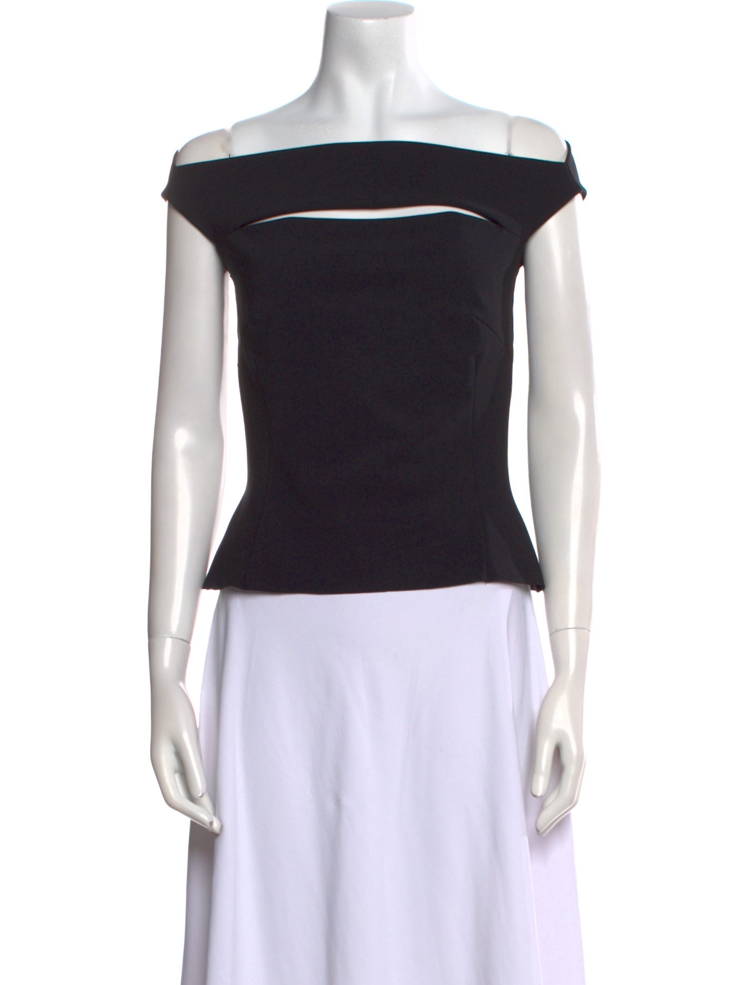 La Petite Robe di Chiara Boni Off-The-Shoulder Short Sleeve Top