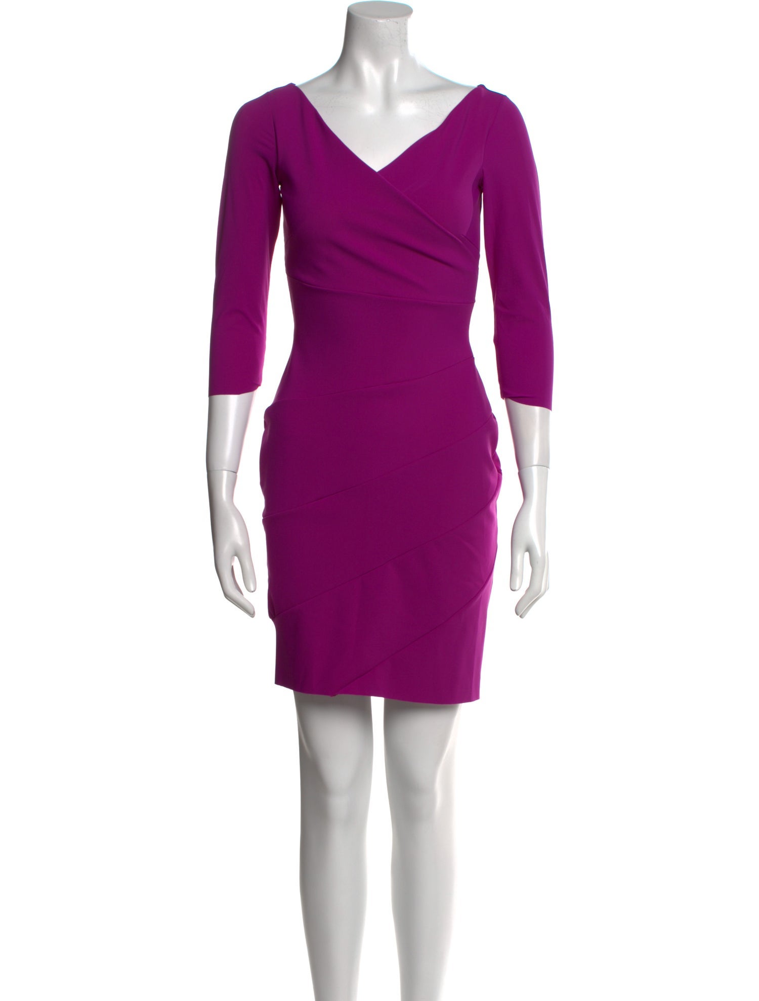 La Petite Robe di Chiara Boni V-Neck Mini Dress