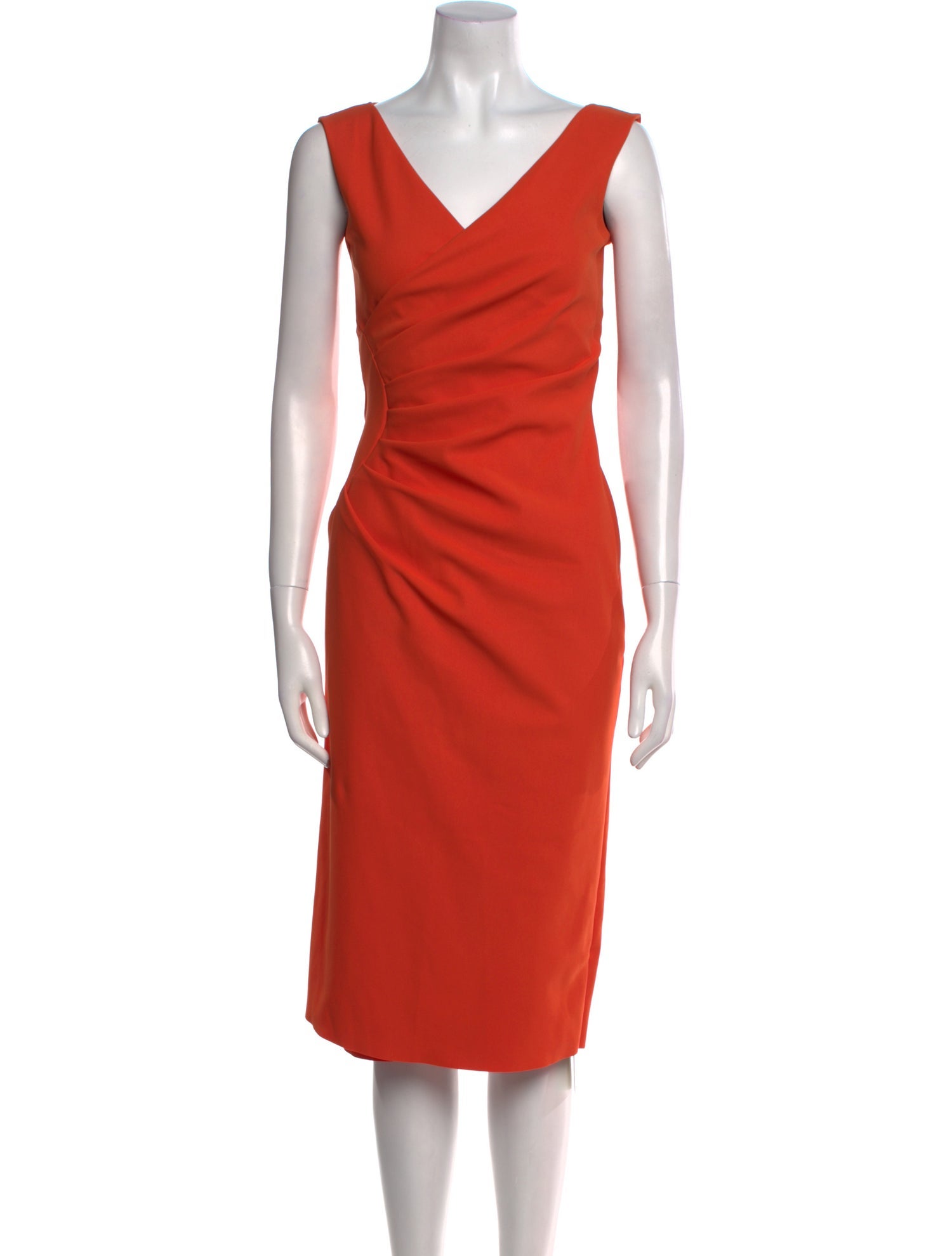La Petite Robe di Chiara Boni V-Neck Midi Length Dress