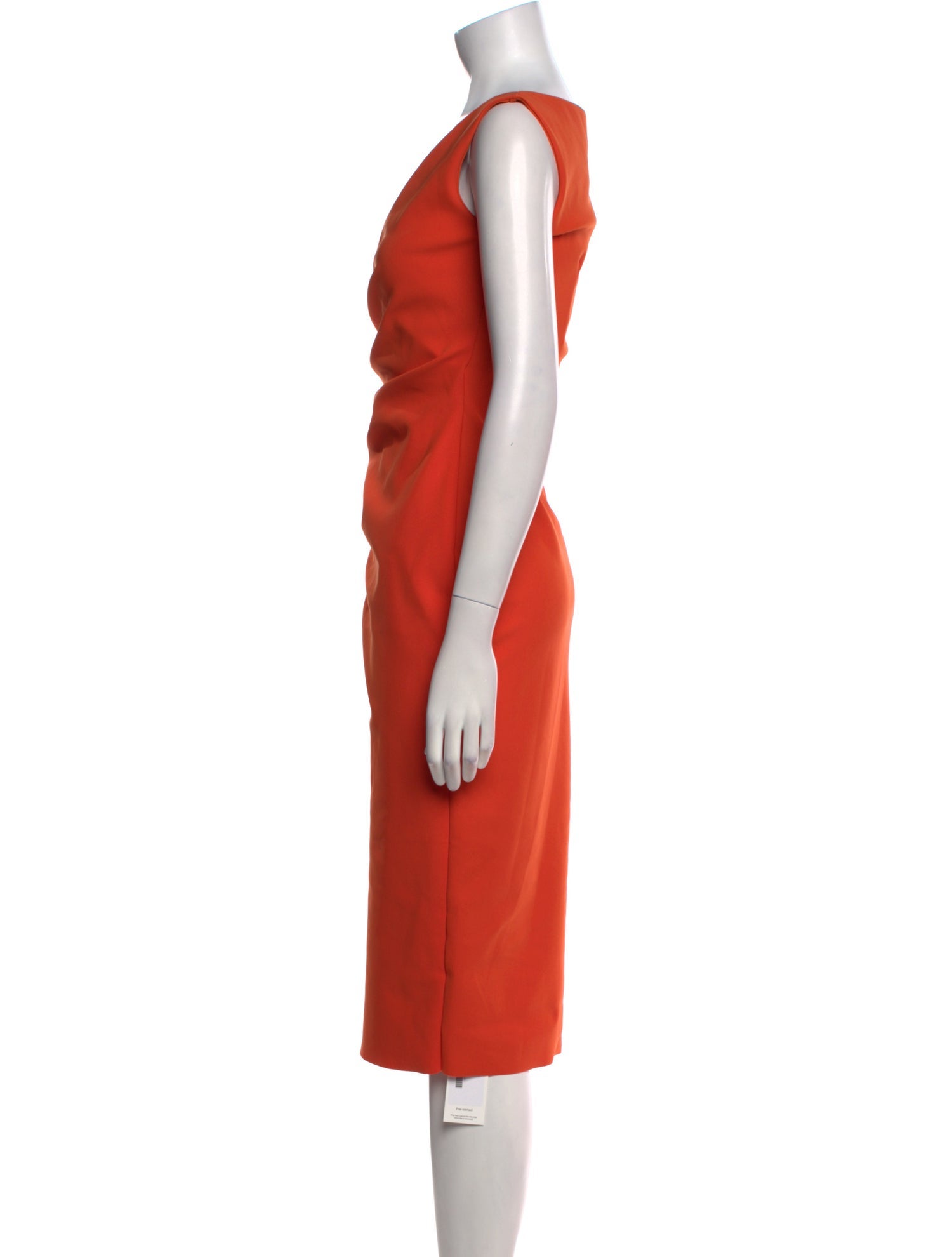 La Petite Robe di Chiara Boni V-Neck Midi Length Dress