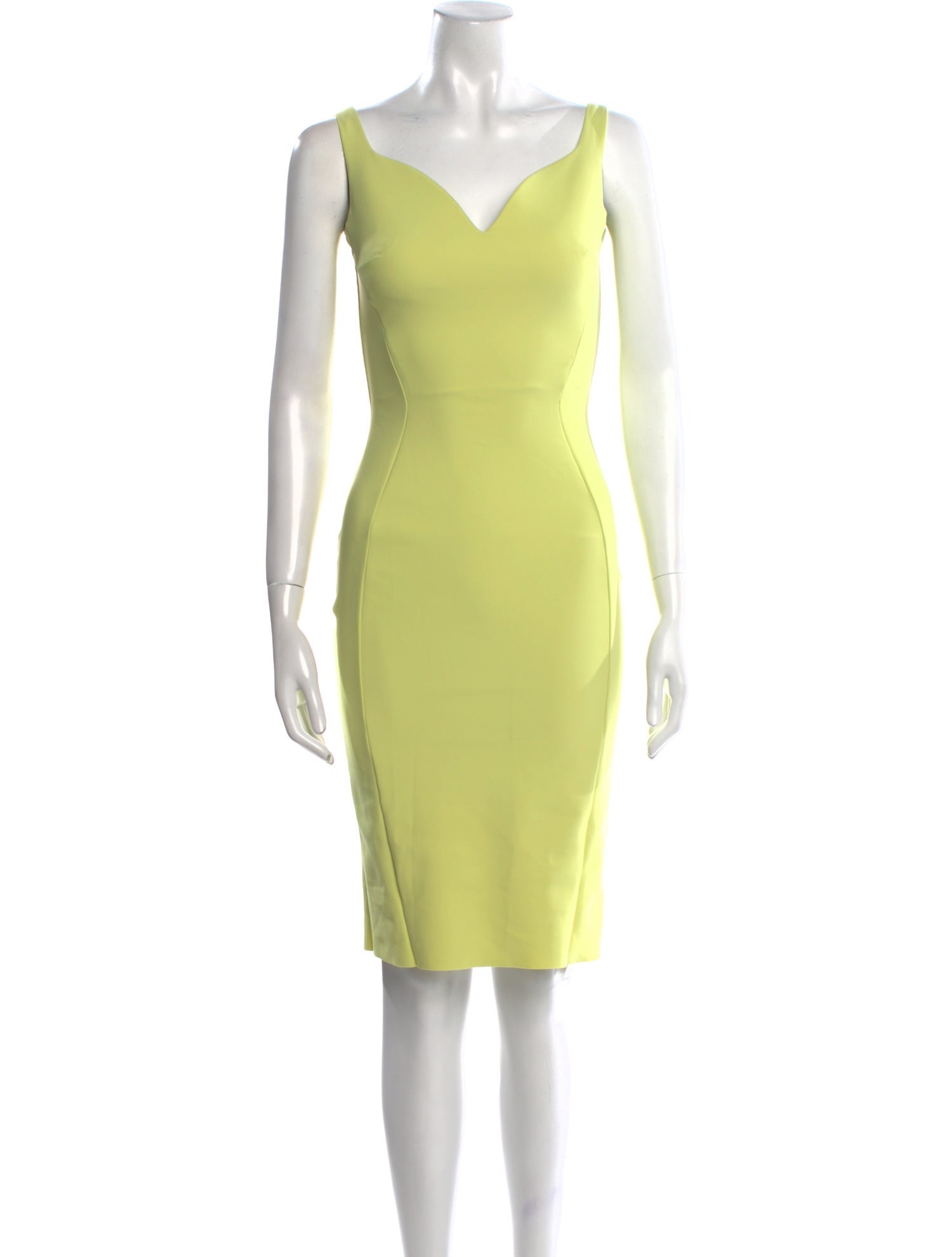 La Petite Robe di Chiara Boni V-Neck Knee-Length Dress